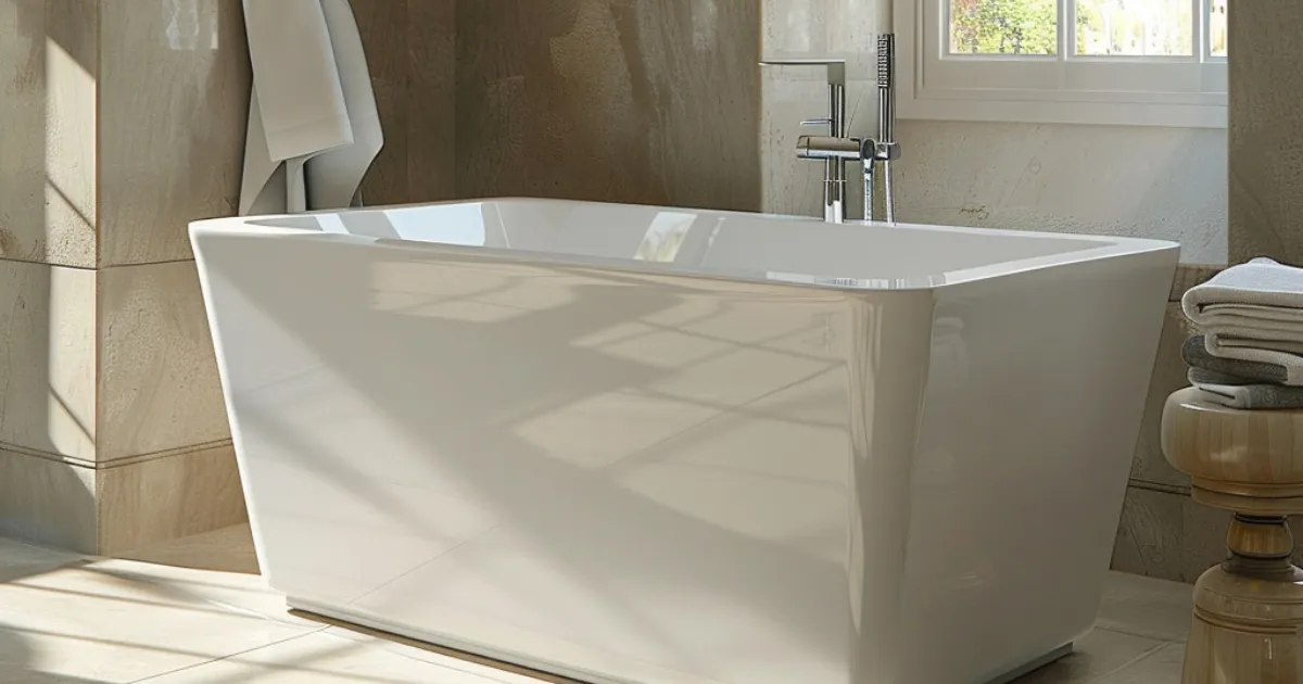 Galaxy Square Freestanding Bath