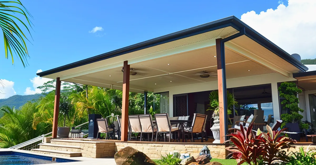 Attached Flat Roof Patios