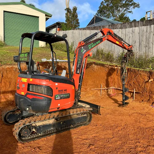 Mini Excavator Hire in Cairns